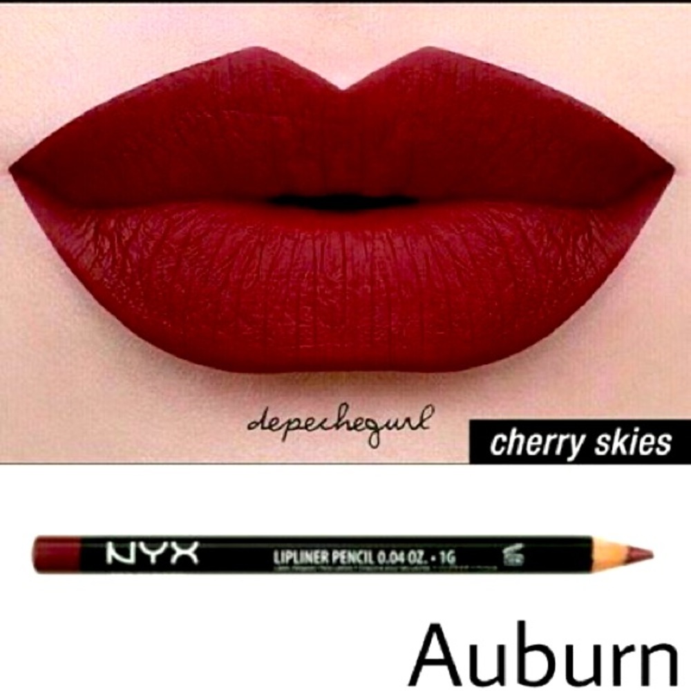 🔥NYX *AUBURN* SLIM LIP LINER🔥NEW W/GIFTS! 🎁😍
